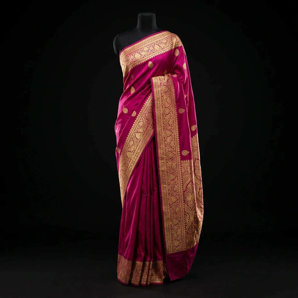 Organized digital wardrobe with luxury silk garments