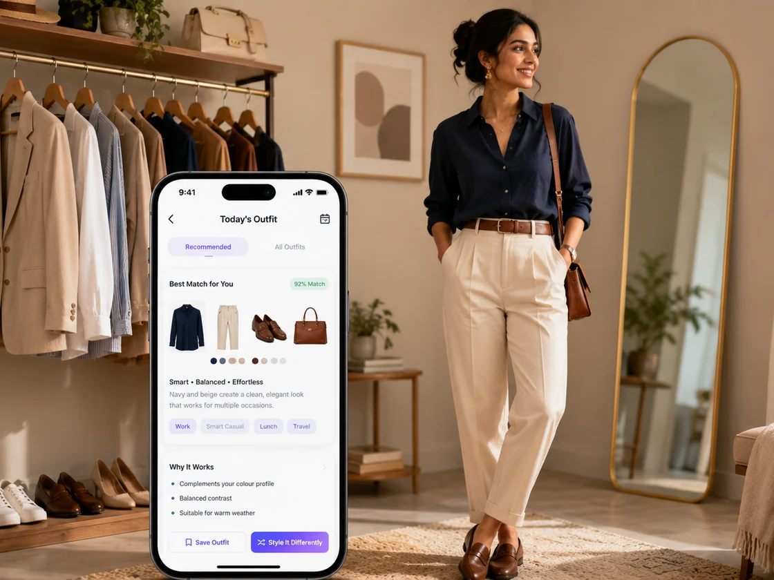 AI Outfit Planner — a complete coordinated outfit