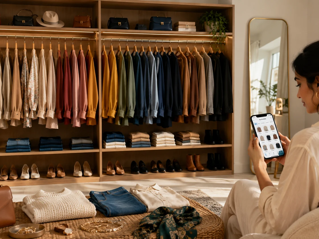 Digital wardrobe — the clothes you already own