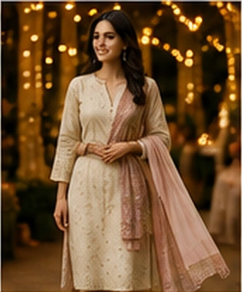 Festive function outfit photo