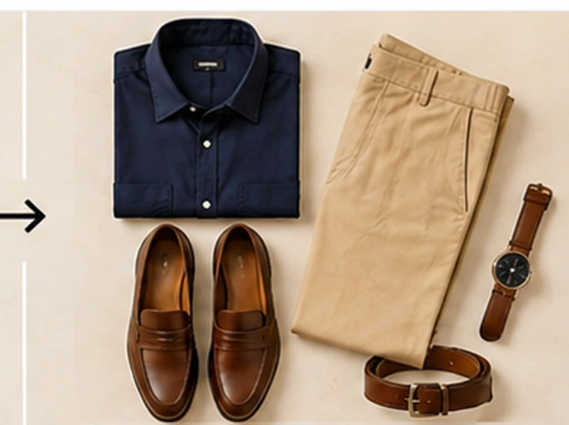Step 2: Complete Smart-Casual Look Outfit Outcome