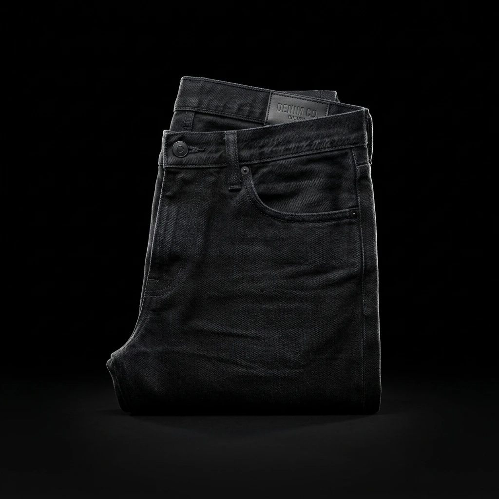 Garment evaluation comparison showing new item paired with existing wardrobe