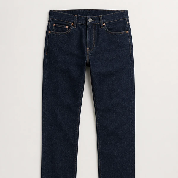 Dark denim jeans