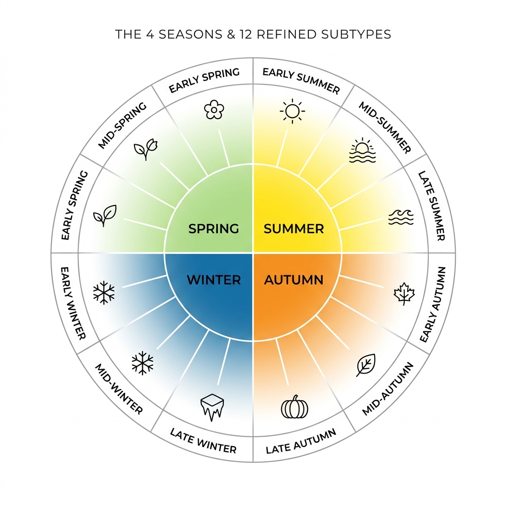 12-Season vs 4-Season Colour Analysis: What's the Difference?