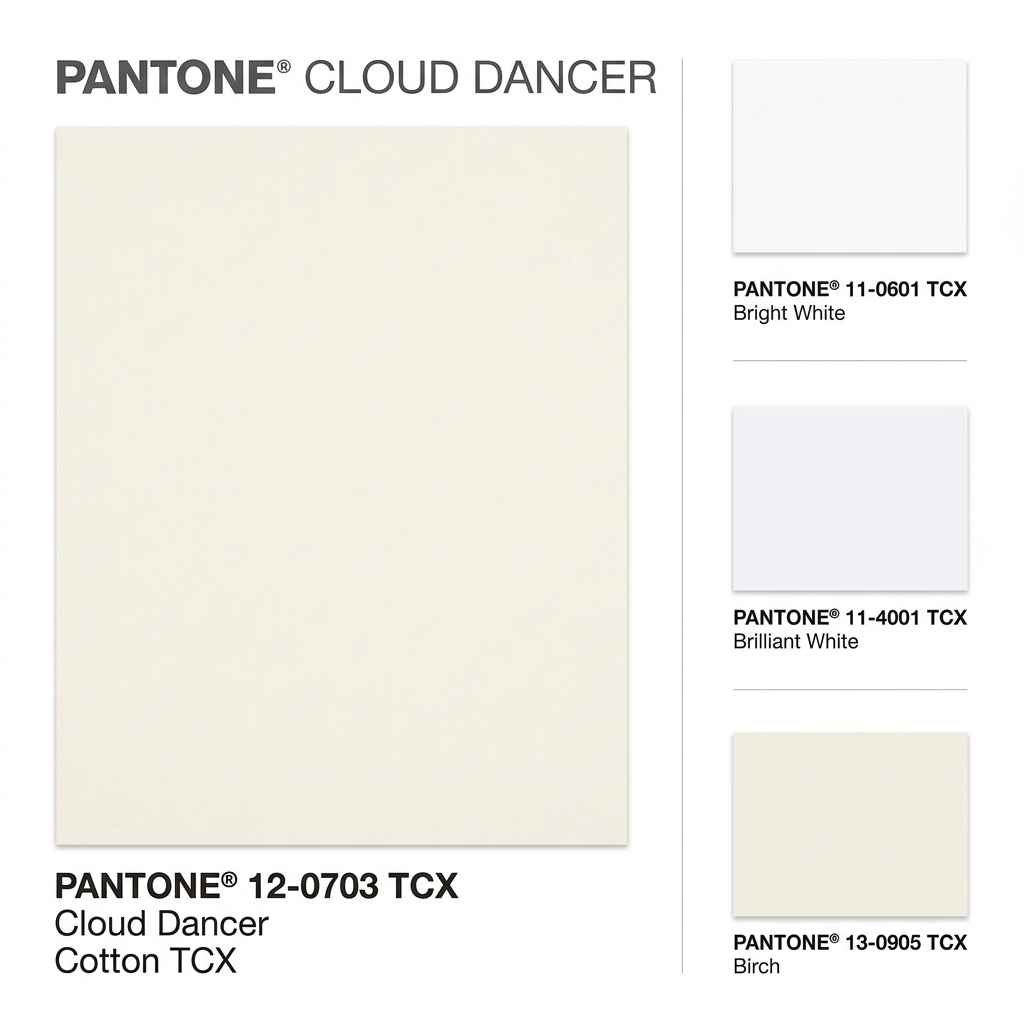 Does Pantone's 2026 Colour of the Year (Cloud Dancer) Suit Your Skin Tone?