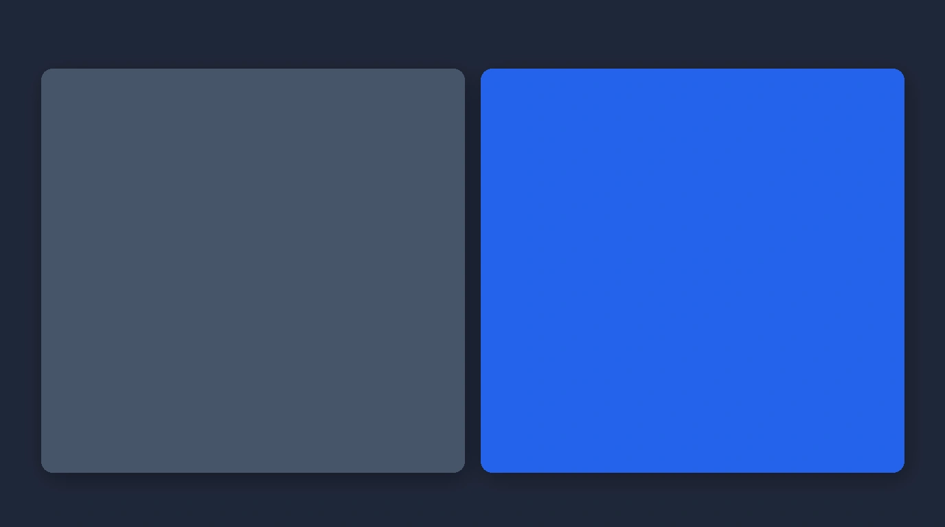 Soft slate blue and muted rose versus vivid bright cobalt clothing hues