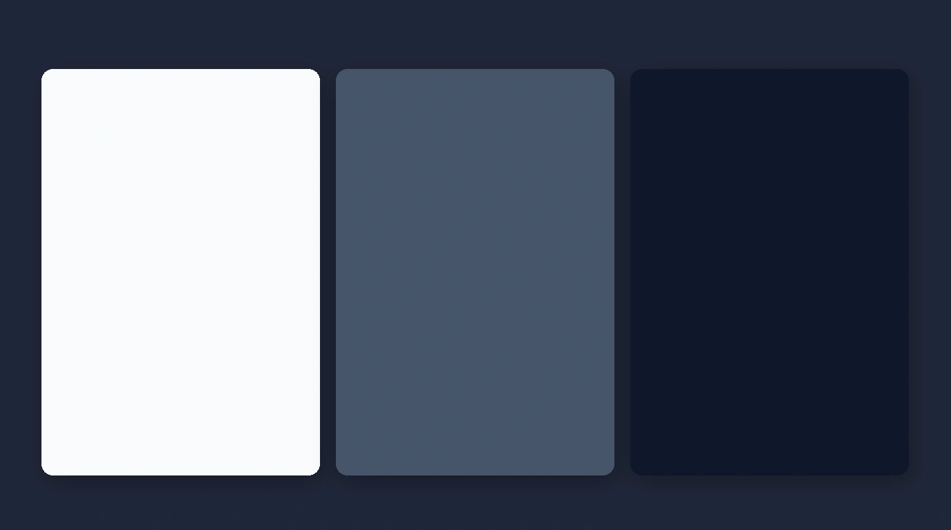 Low contrast, medium contrast, and high contrast clothing harmony examples