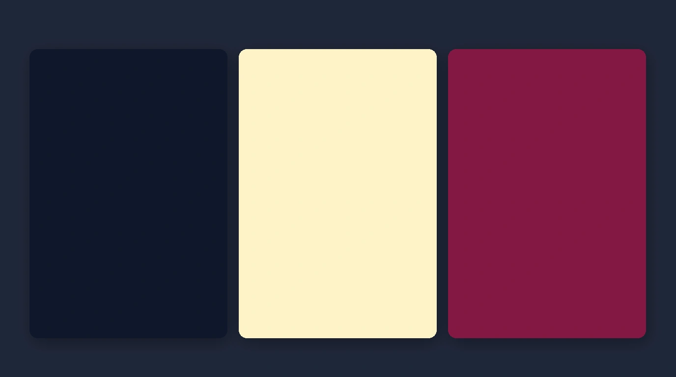 Visual 60-30-10 clothing proportion balance showing dominant navy, supporting cream, and berry pop accent